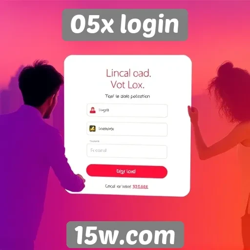Acessibilidade e usabilidade do 05x login