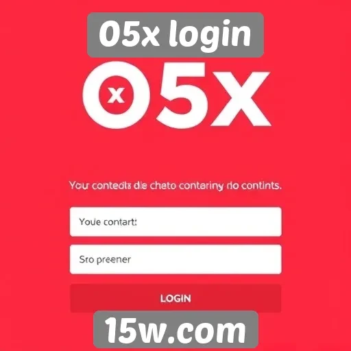 Como criar uma conta no 05x login