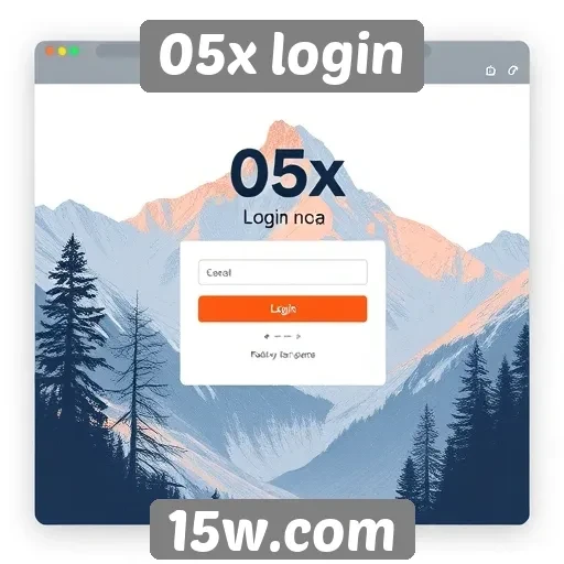 Evolução do design do 05x login ao longo dos anos
