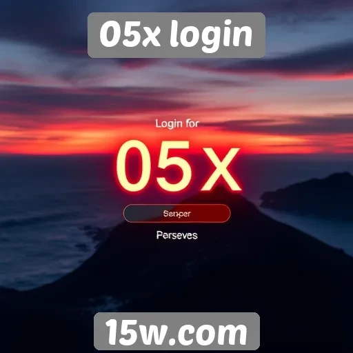 Perspectivas para o futuro do 05x login em 2026
