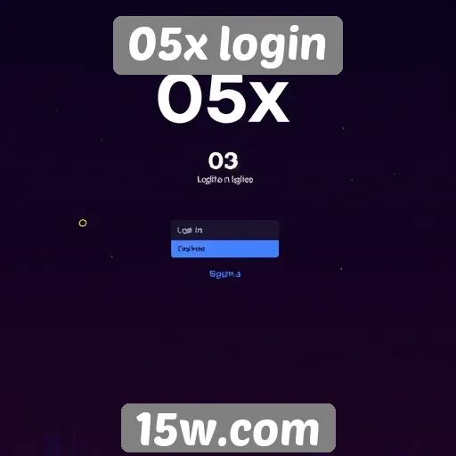 História e evolução do site 05x login
