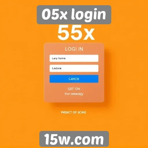 Experiência do usuário no 05x login